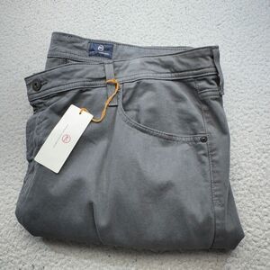 AG Adriano Goldschmied Jeans Mens 42x34 Gray Graduate Slim Fit Stretch Pants
